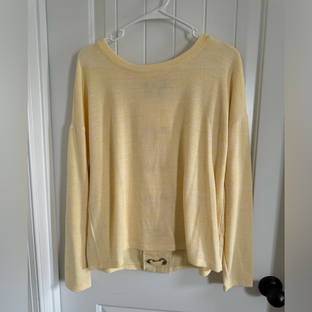 Pink Rose Yellow Top